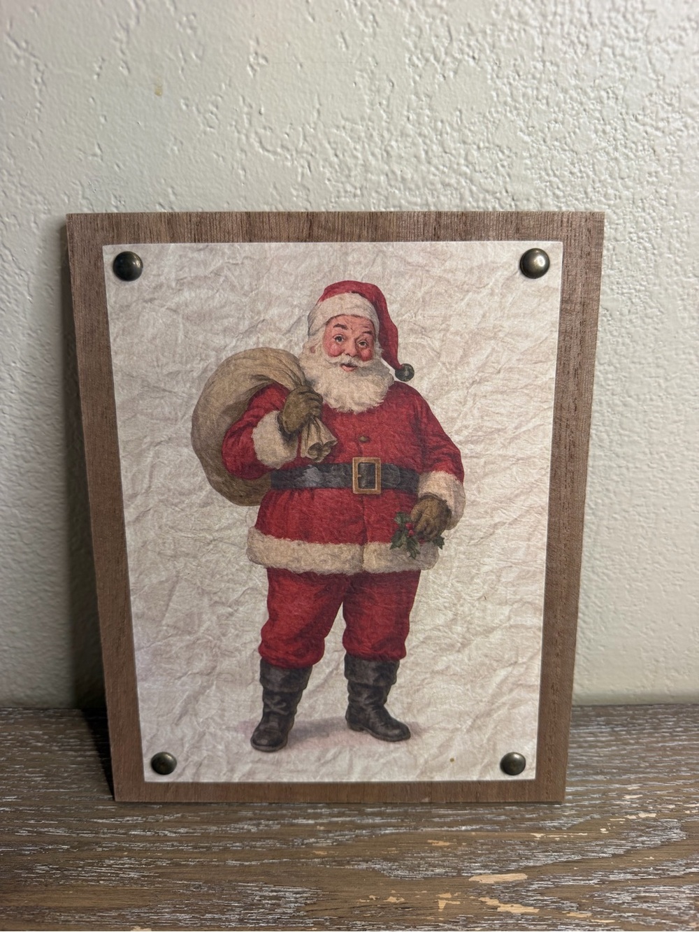 NEW Target Bullseye Playground  Santa Wall Decor